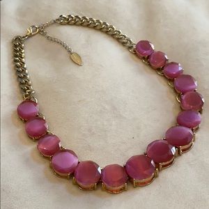Coldwater creek necklace. Pink and gold